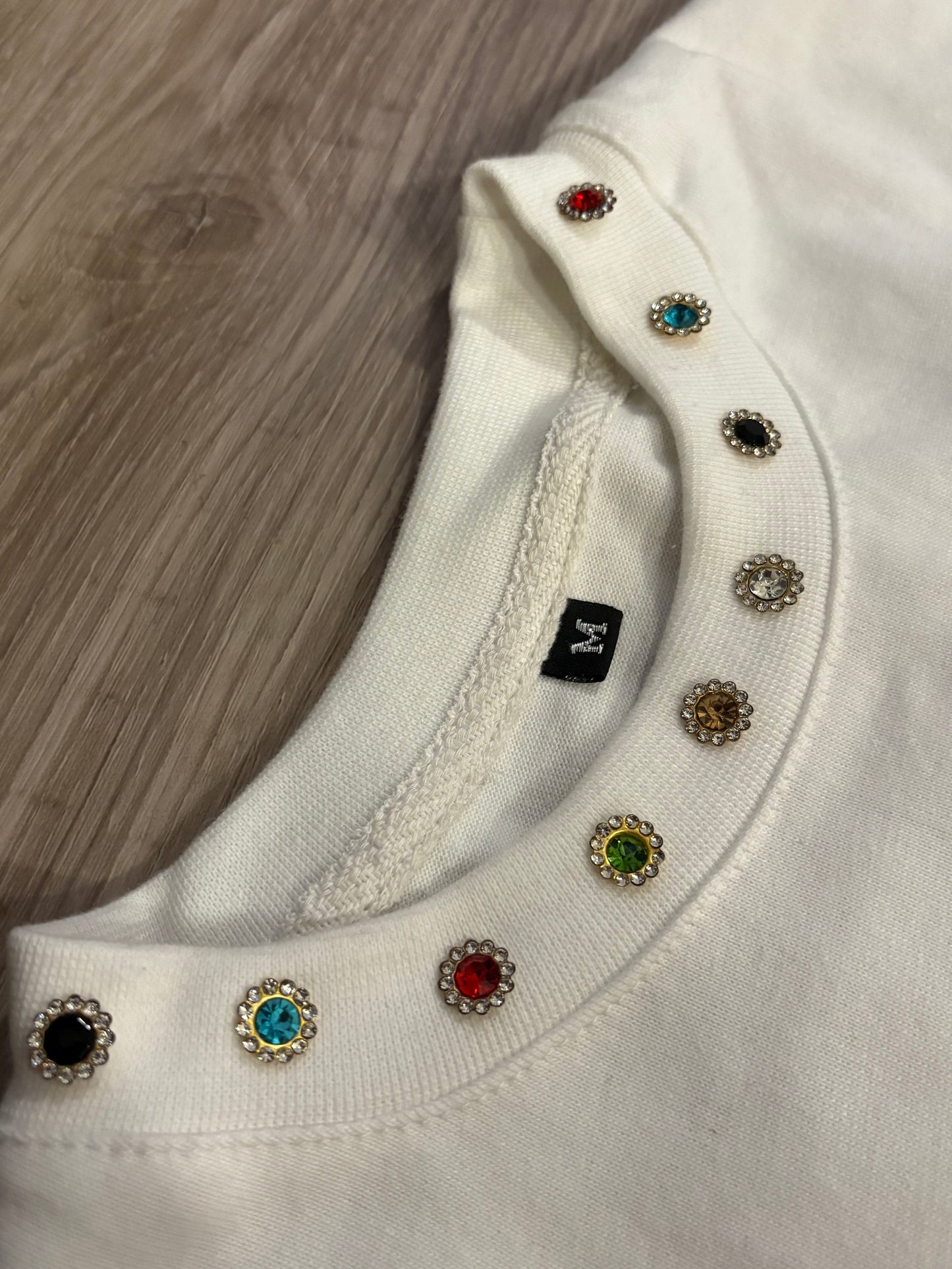 Set in Stone" Distress Tee